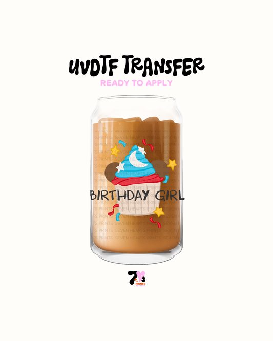 Birthday Girl - UVDTF Decal