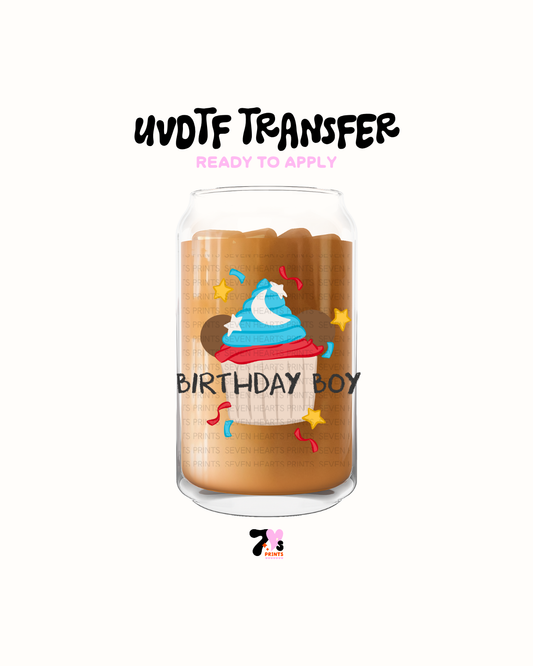 Birthday boy - UVDTF Decal
