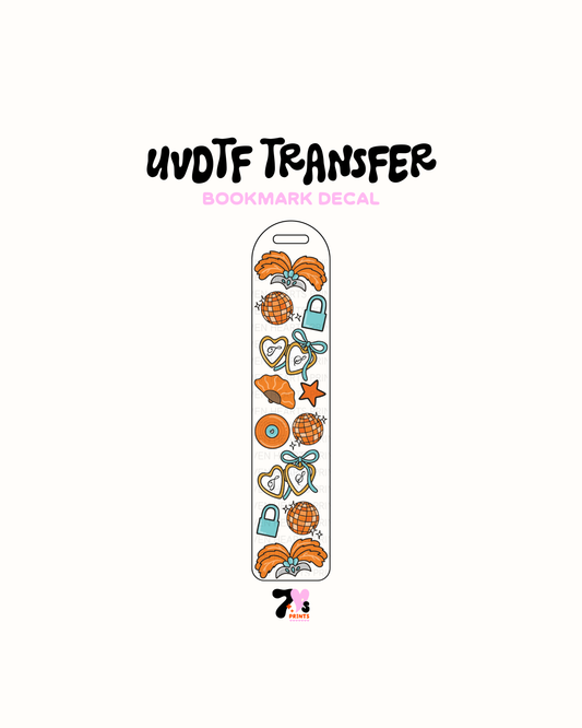 Showgirl - UVDTF Bookmark Decal