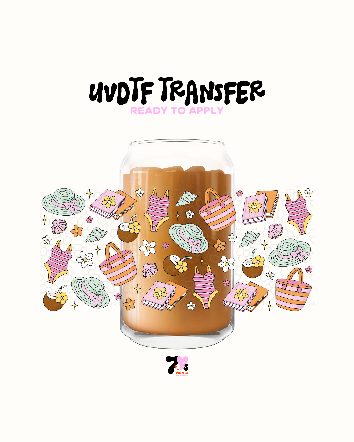 Y2k summer vibes - UVDTF Wrap