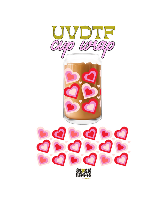 Hearts valentimes- UVDTF