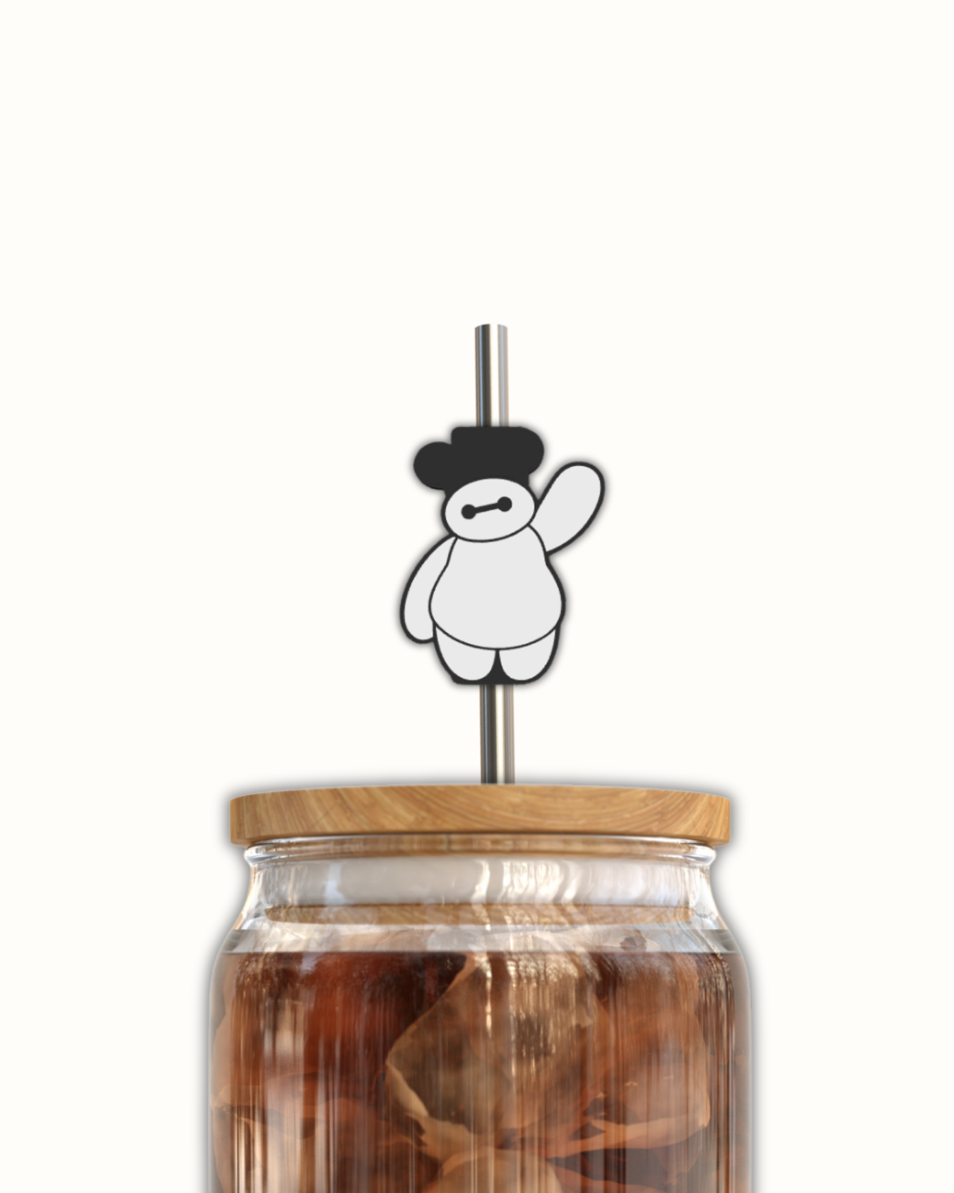 3D Straw Topper #64