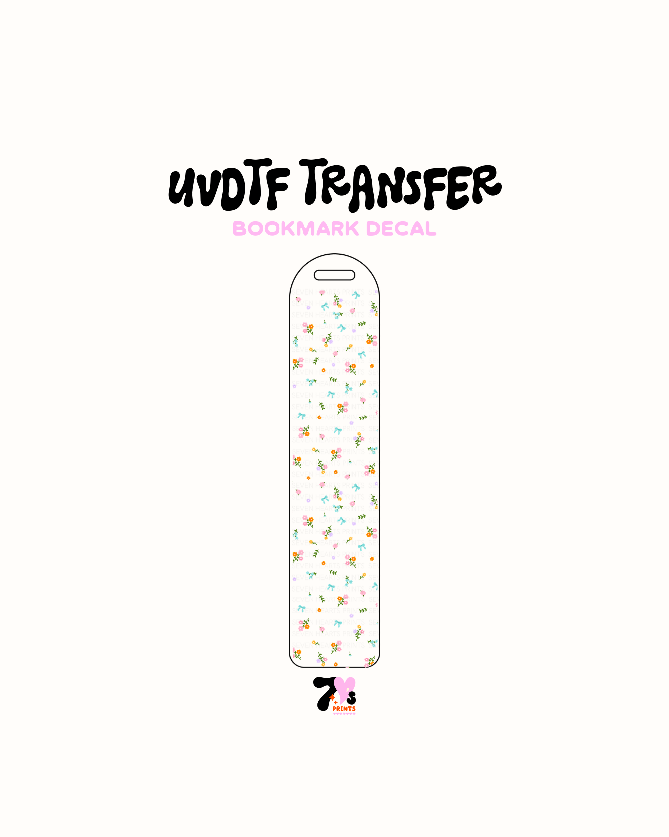 #156 UVDTF Bookmark Decal 1.1