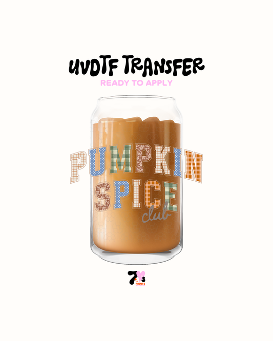 Pumpkin spice - UVDTF Decal