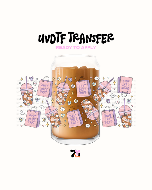Thrift shop and coffee - UVDTF Wrap