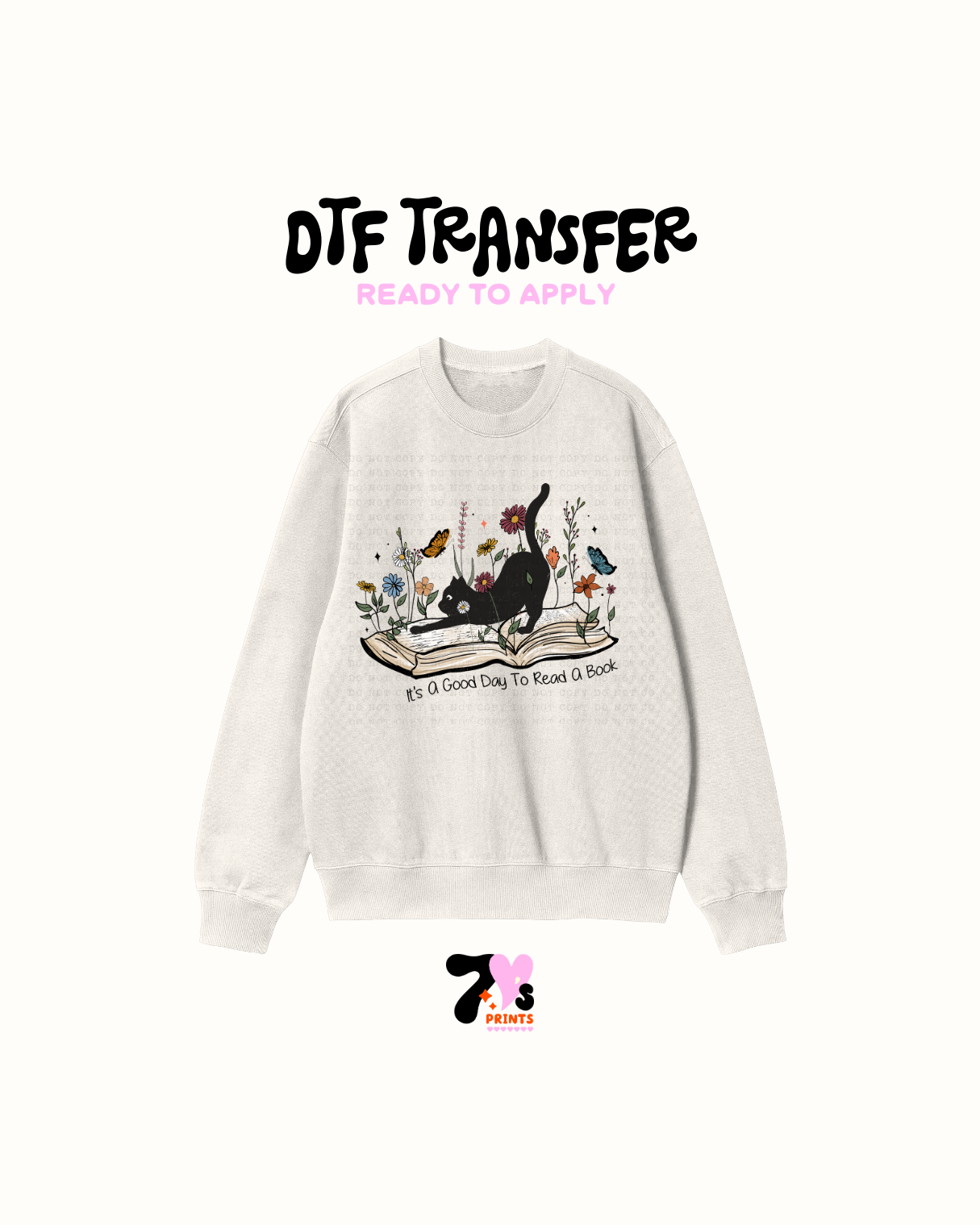 Perferct day to read a book  - DTF Transfer