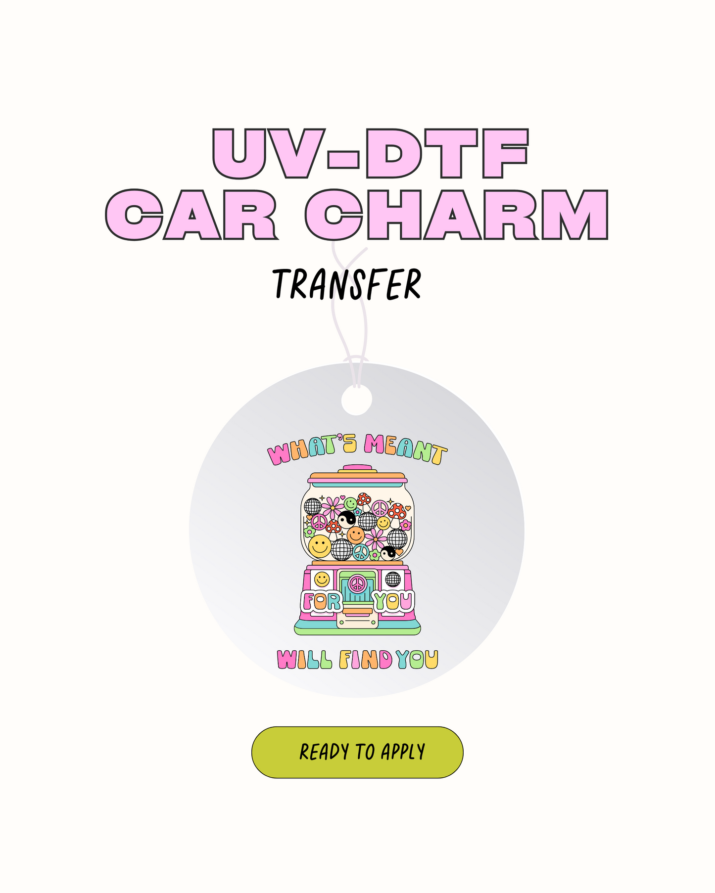 whats means for you -  Car Charm Deca