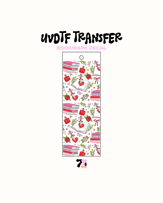 Stabed hearts- UVDTF Bookmark Decal