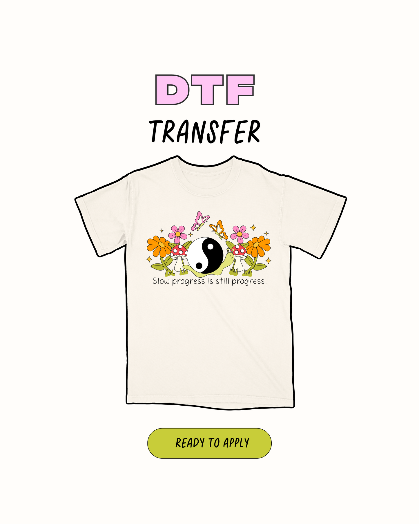 Proceso pequeño: transferencia DTF