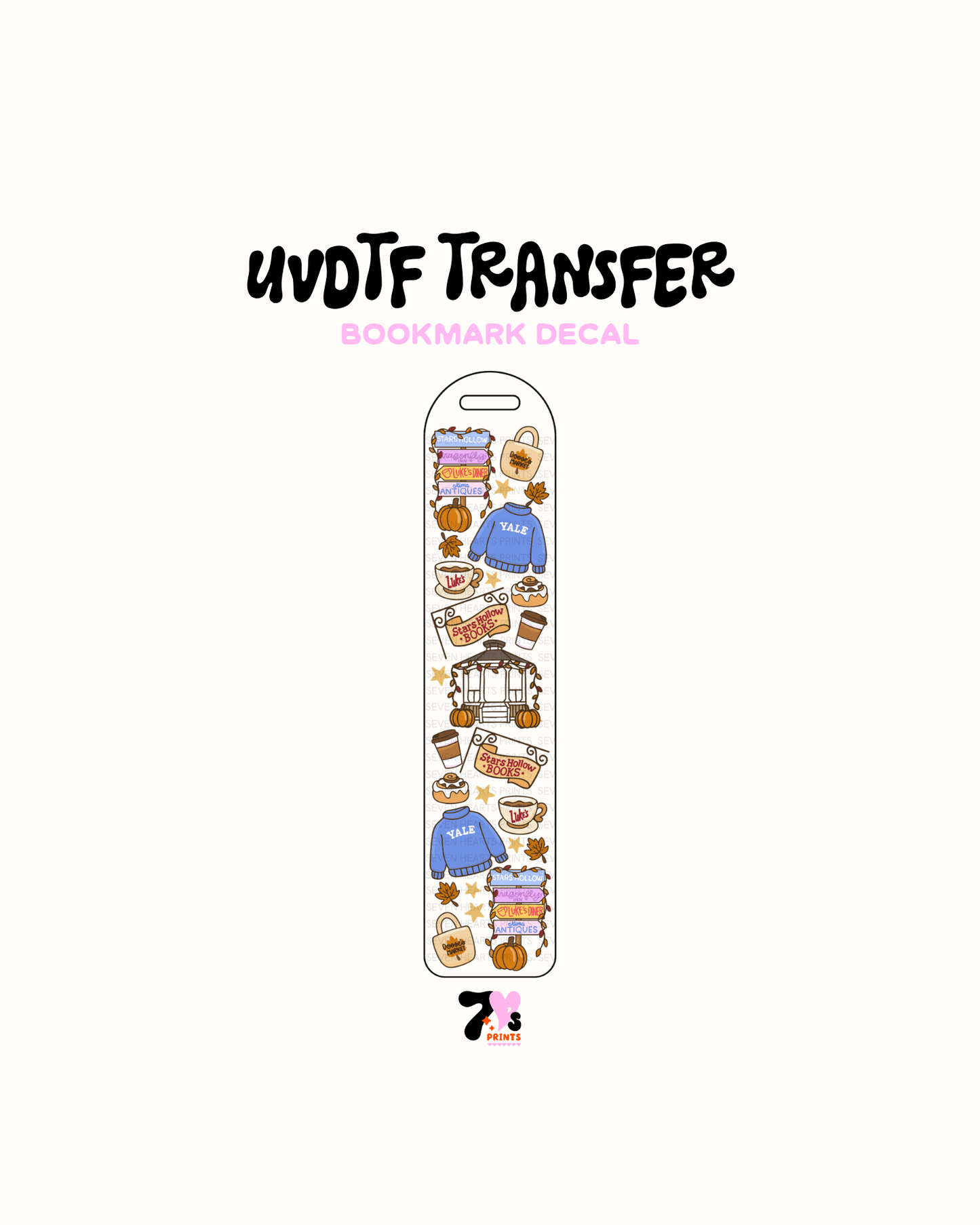 #173 UVDTF Bookmark Decal 1.1