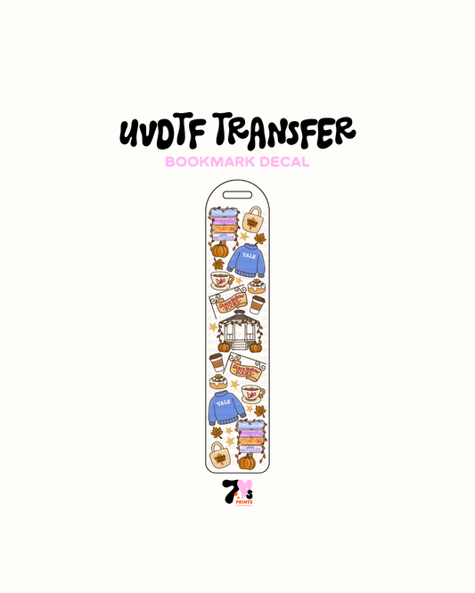 #173 UVDTF Bookmark Decal 1.1