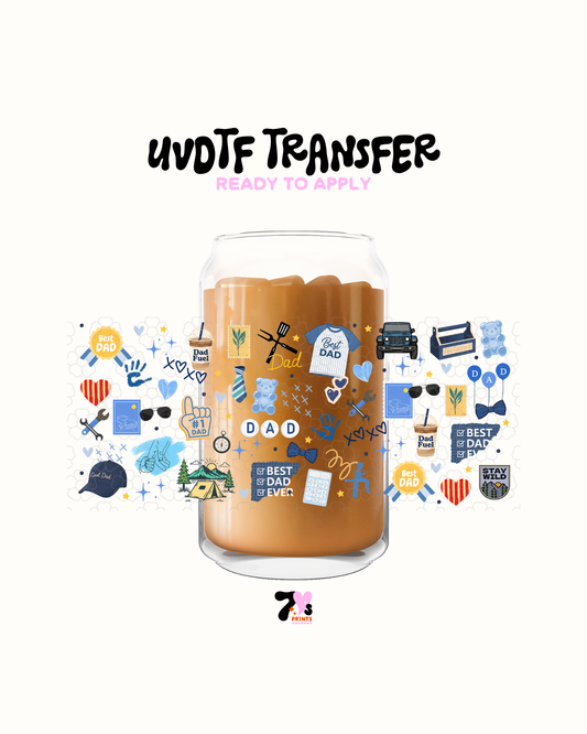 Best dad ever - UVDTF Wrap
