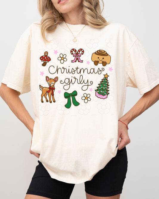 Christmas Girly - DTF Transfers