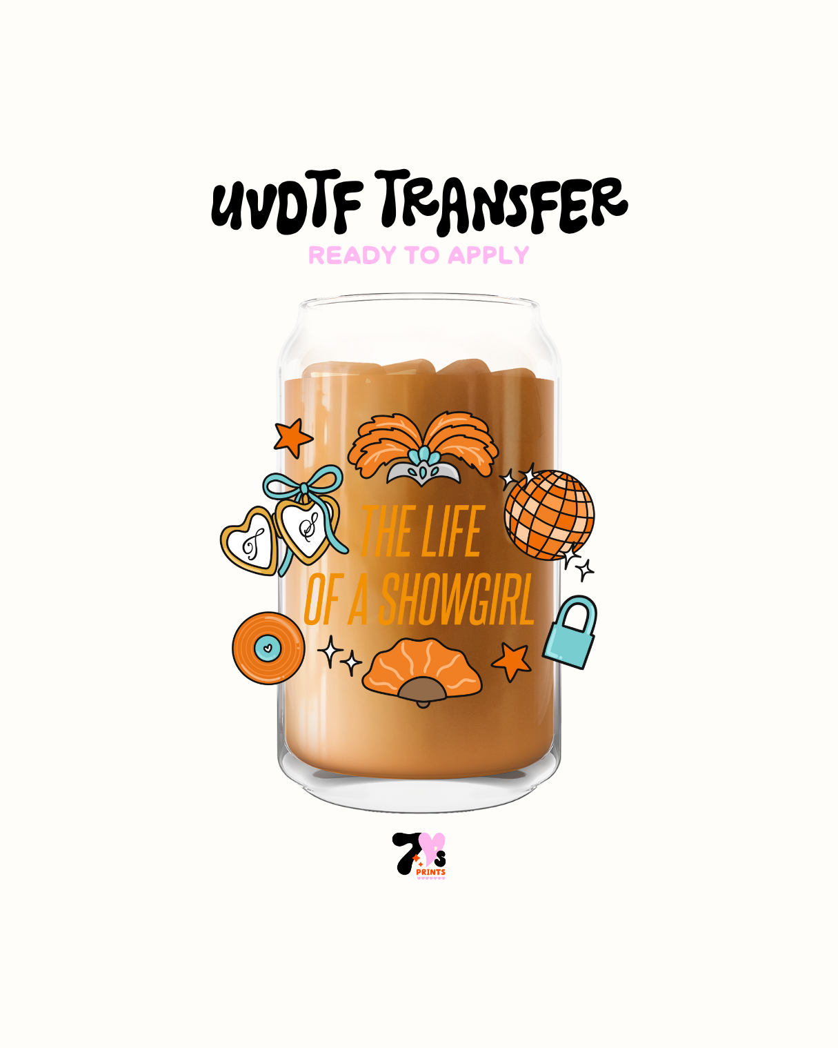 Showgirl - UVDTF Decal