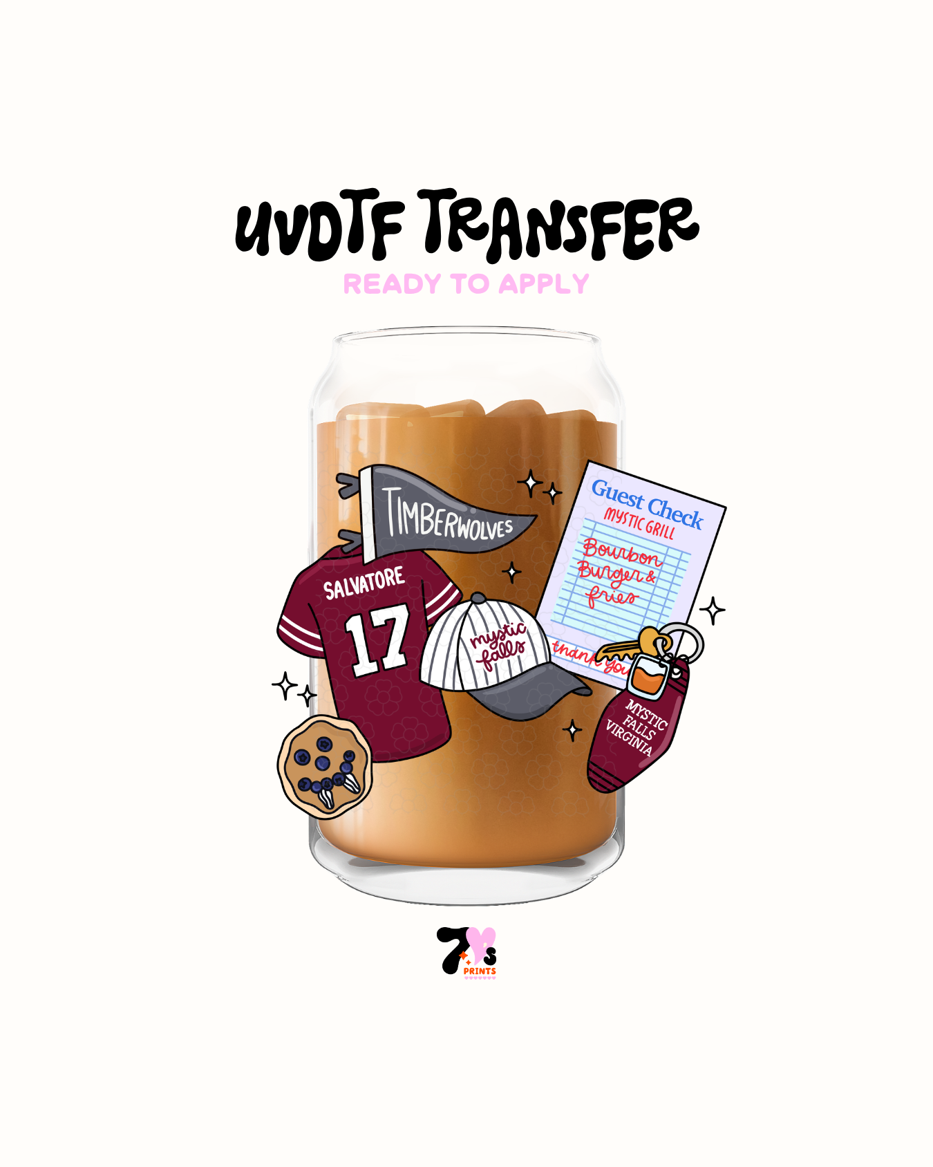 Timberwolves - UVDTF Decal