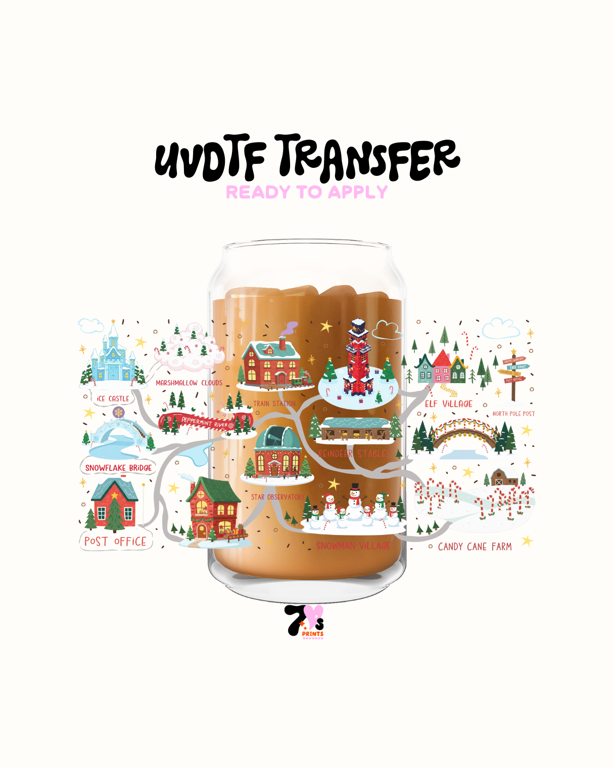 Xmas post office - UVDTF Wraps