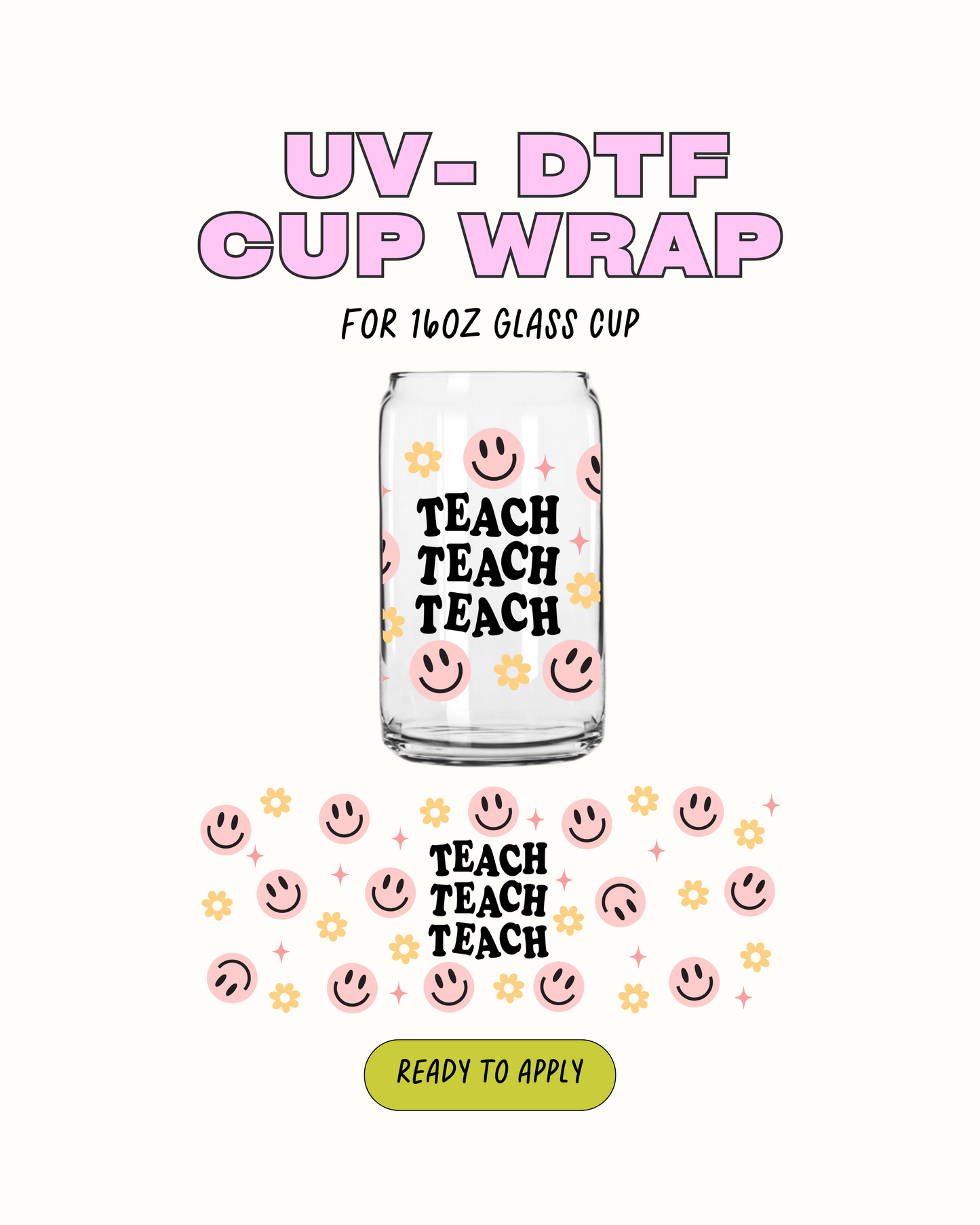 Teach - UV DTF