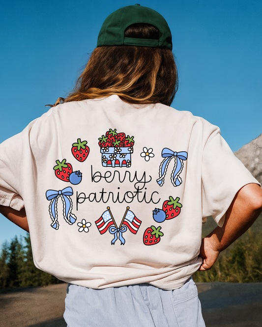 Berry patriotic - DTF Transfers