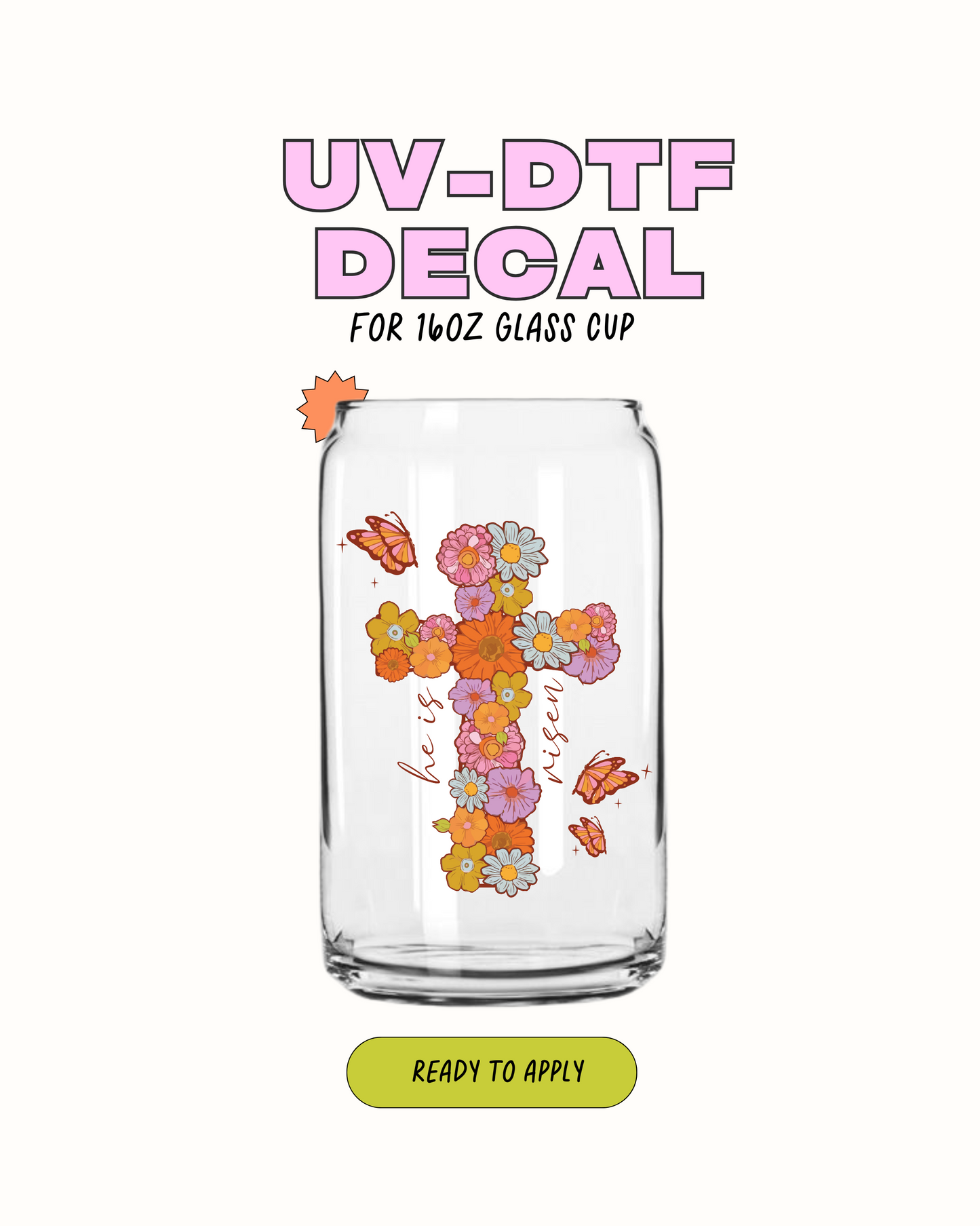 He is risen  - UVDTF