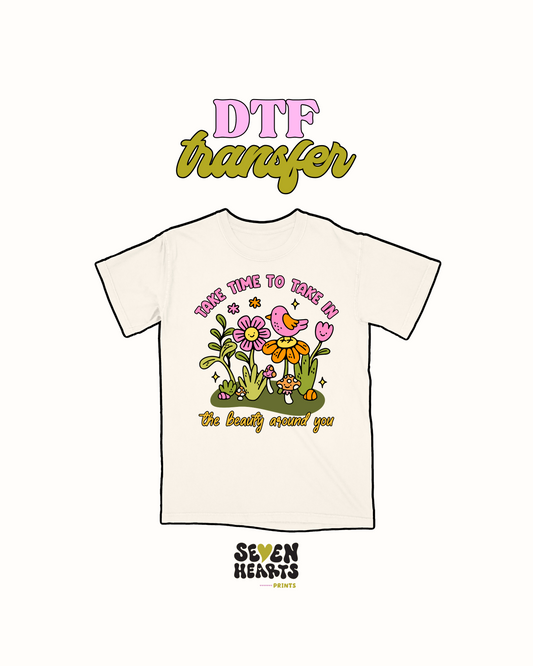 Take the time - DTF Transfer