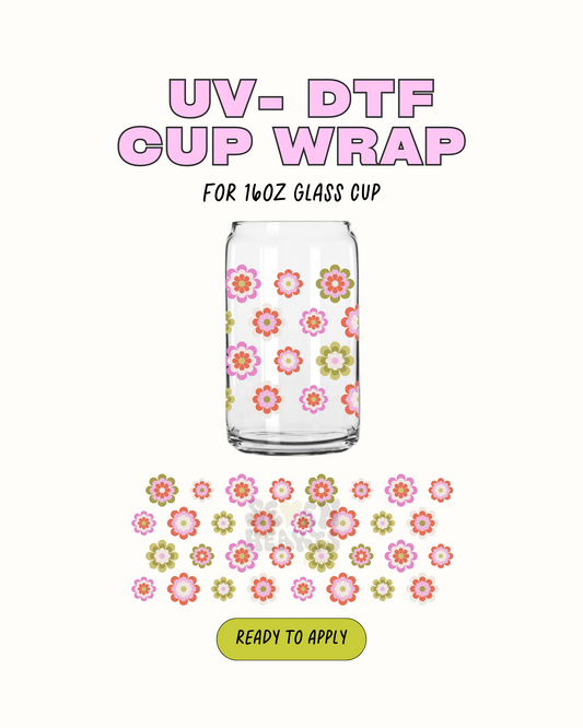 Flores de primavera - UV DTF 