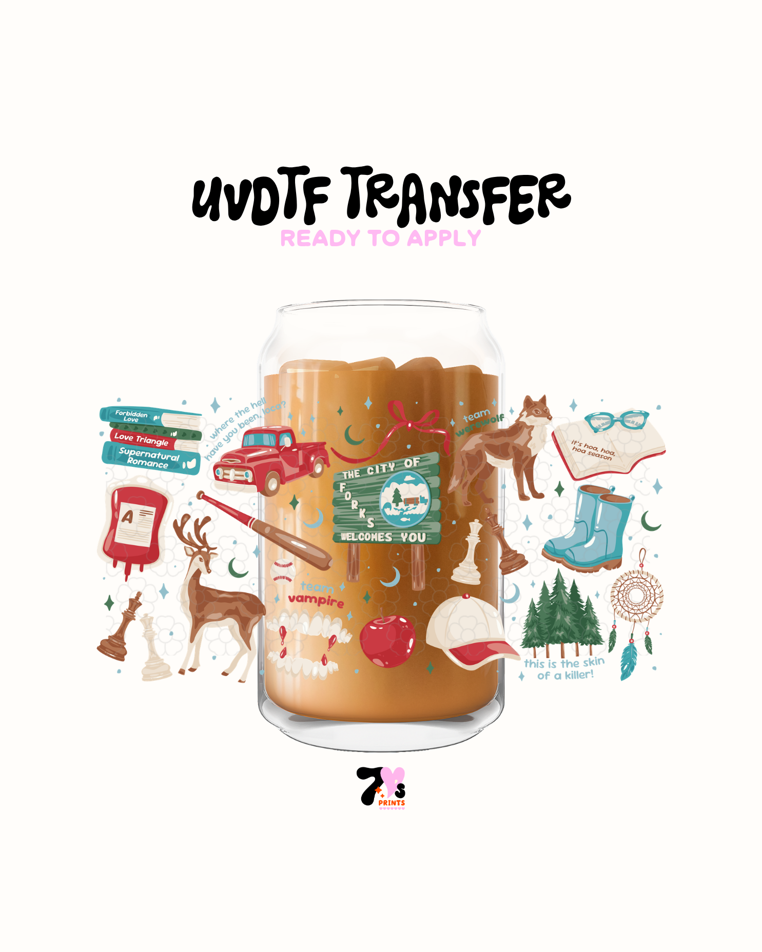The city of forks welcomes you UVDTF Wrap