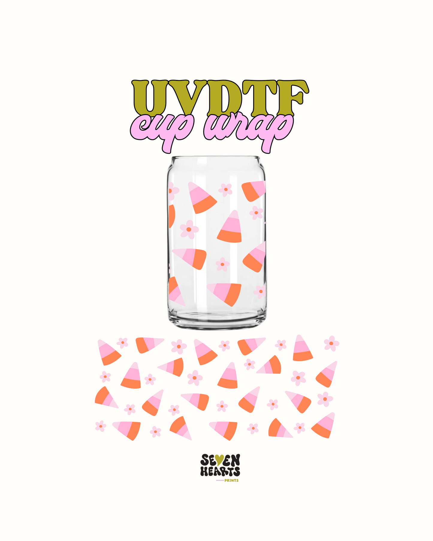 Candy Corn - UV DTF