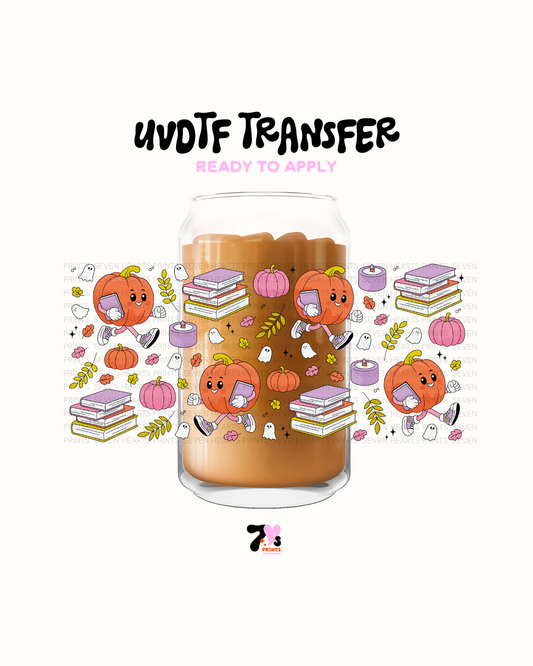 Fall and Books - UVDTF Wraps