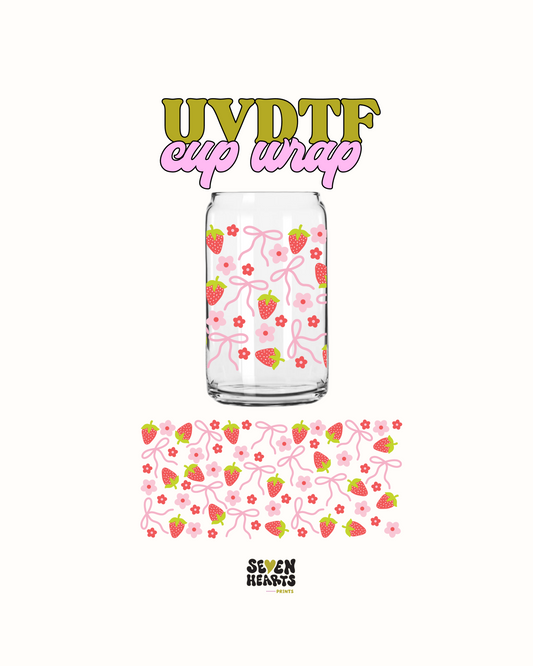 Lazos y fresas - UV DTF 