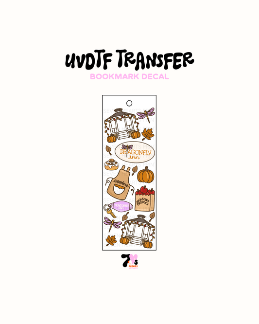 UVDTF Bookmark Decal #340