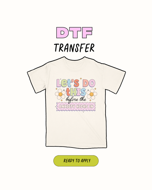 Hagamos esto: transferencia DTF