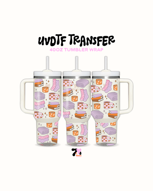 Cozy time - UVDTF Wrap