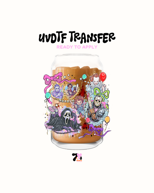 Halloween friends horrors nights - UVDTF Decal