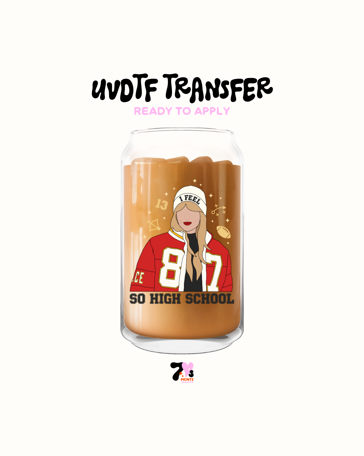 So high school - UVDTF Decal