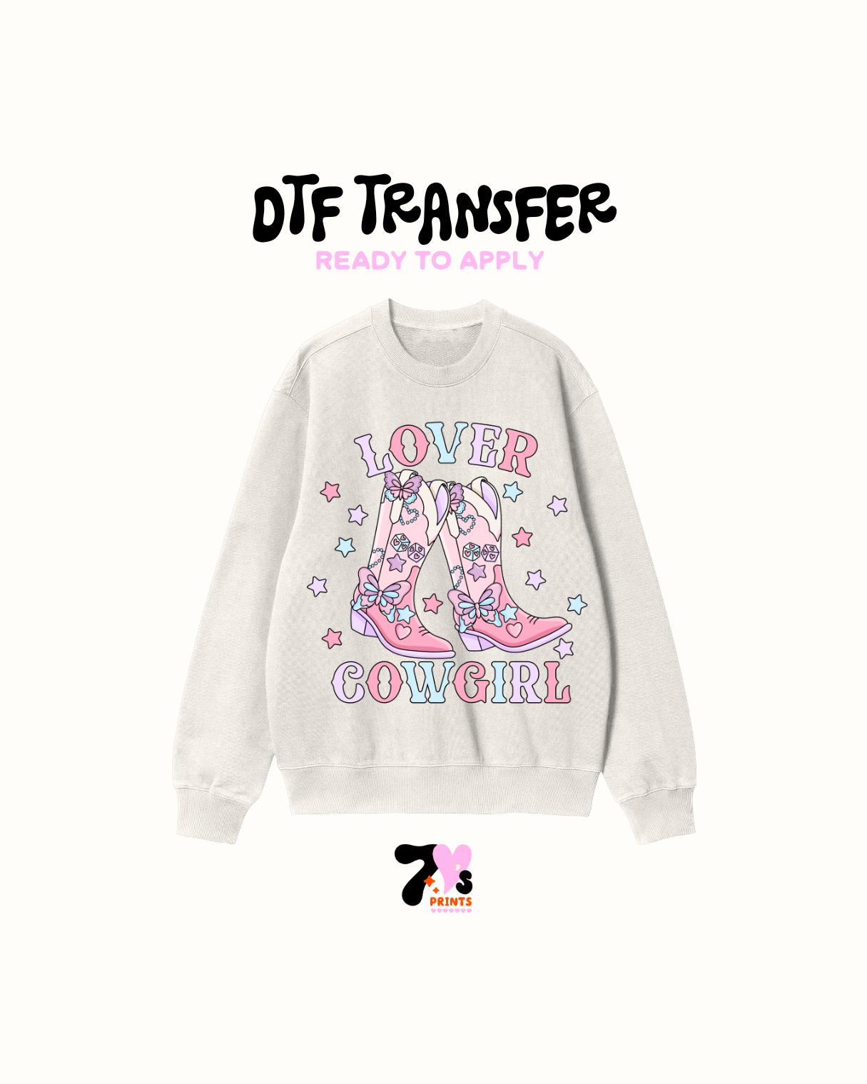 Lover Cowgirl - DTF Transfers