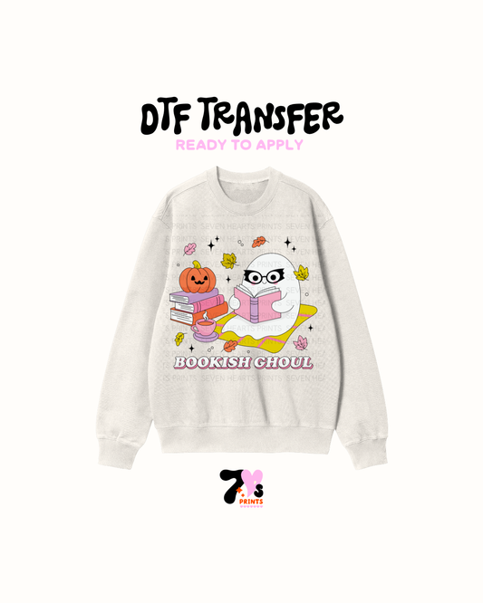 Bookish Ghoul - DTF Transfer
