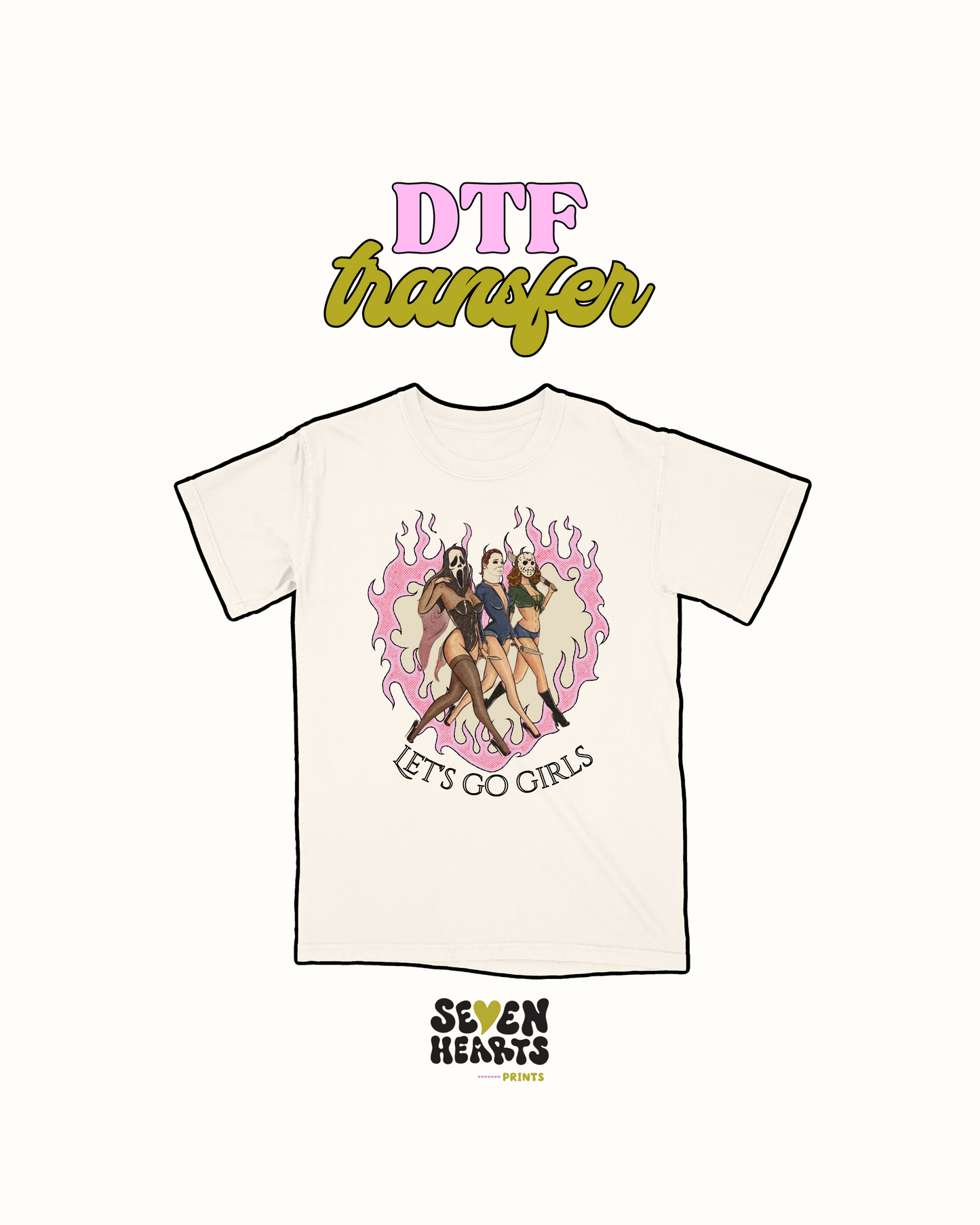 Lets go Ghouls - DTF Transfer