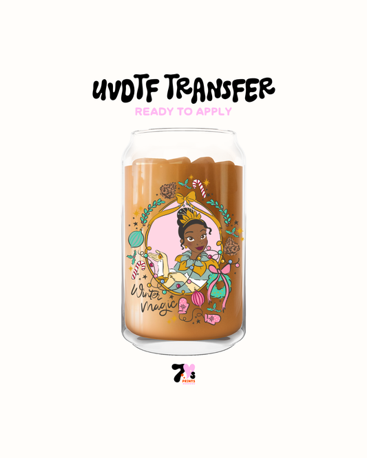 winter magic - UVDTF Decal