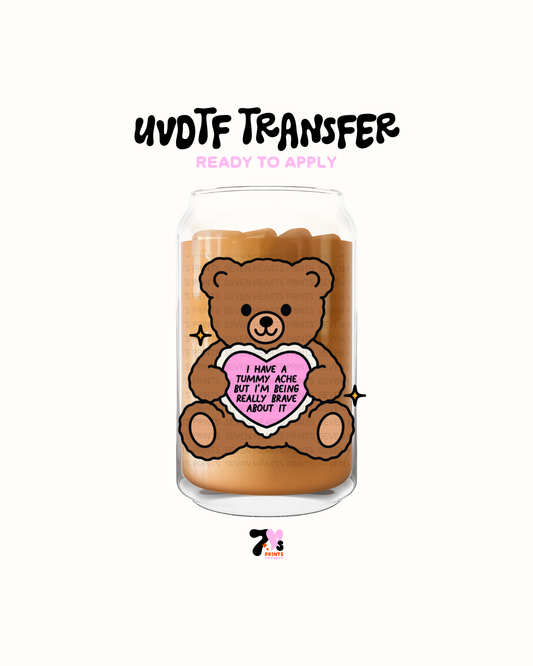 Brave about it - UVDTF Decal