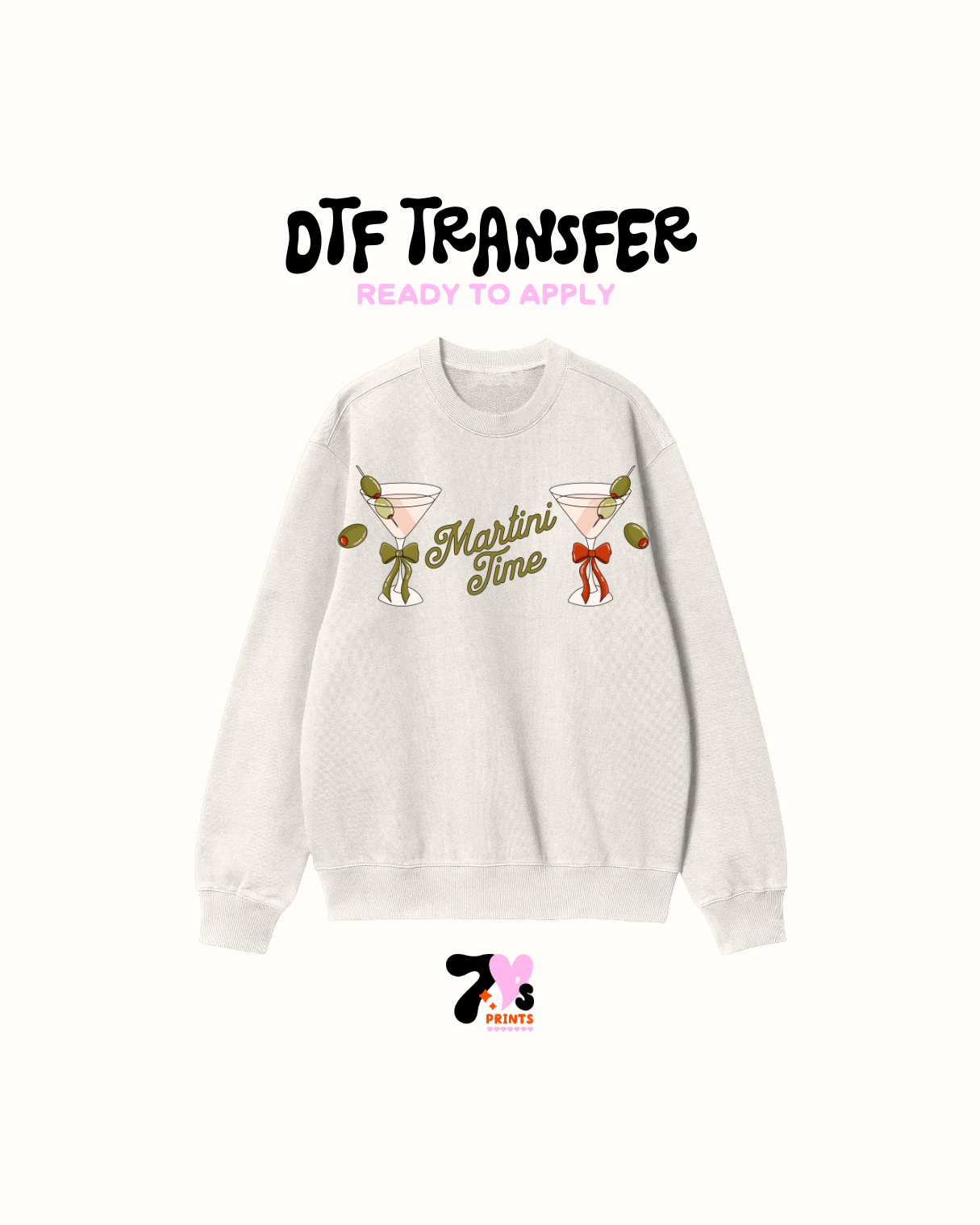 Martini Time - DTF Transfers