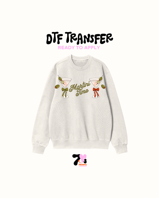 Martini Time - DTF Transfers