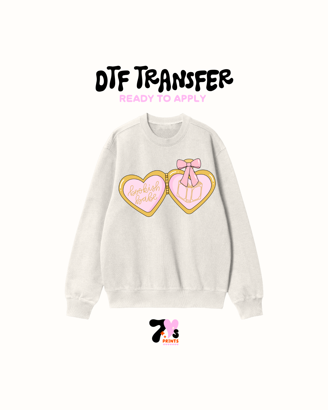 Bookish babe -  DTF Transfers