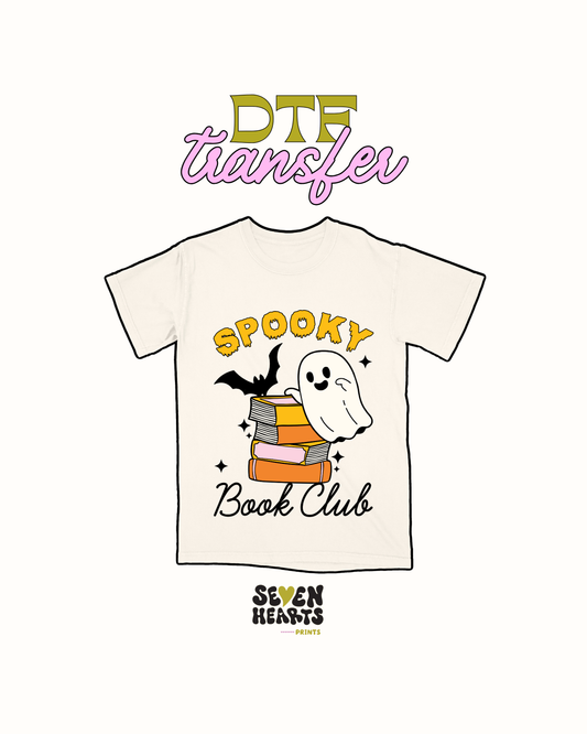 Spooky Book Club - DTF Transfer