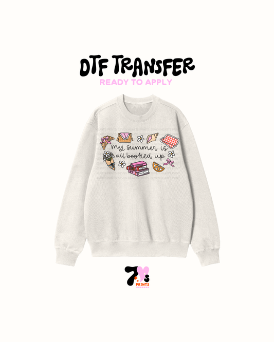 My summer is all booked up- DTF Transfers