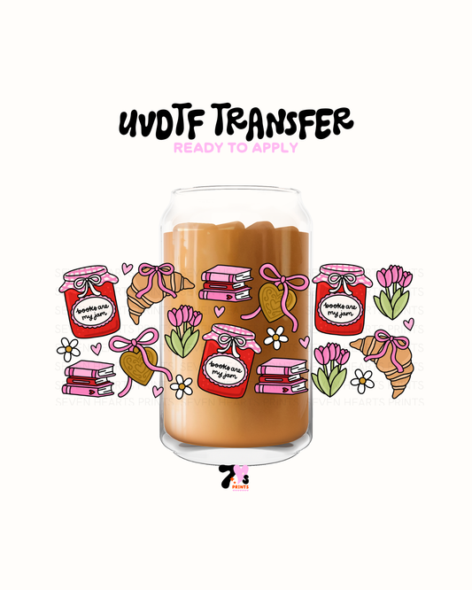 Books are my jam - UVDTF Wraps