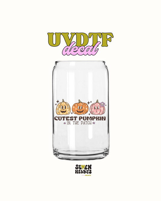 Cutest pumpkin - UVDTF