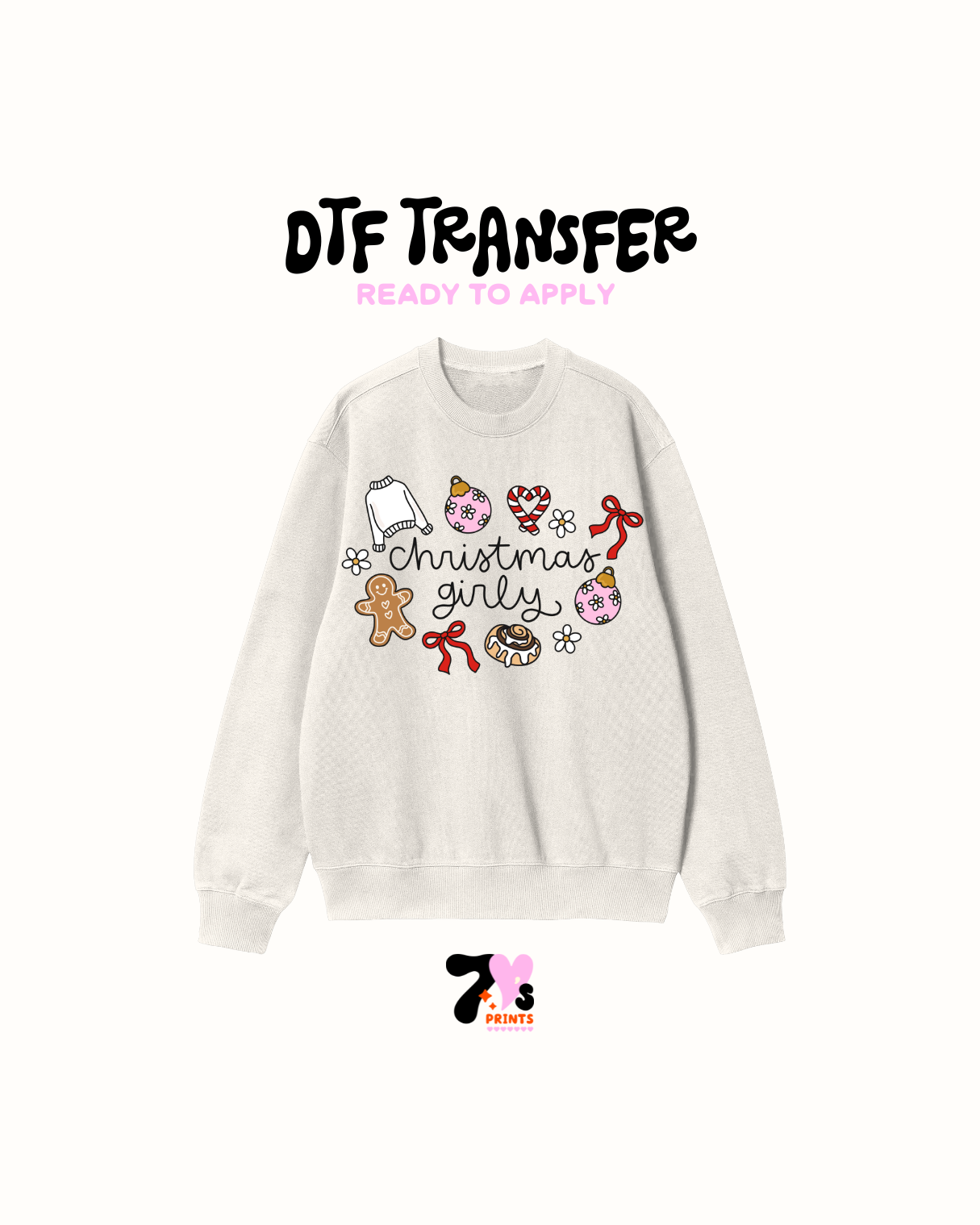 Xmas Girly - DTF Transfers