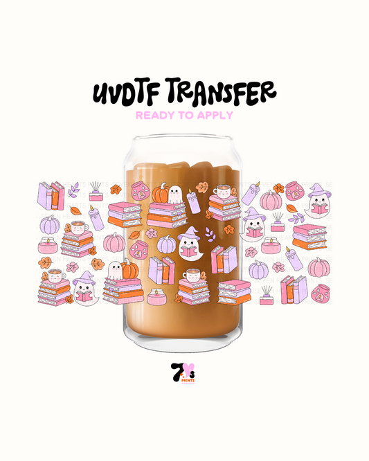 Books and ghost - UVDTF Wraps