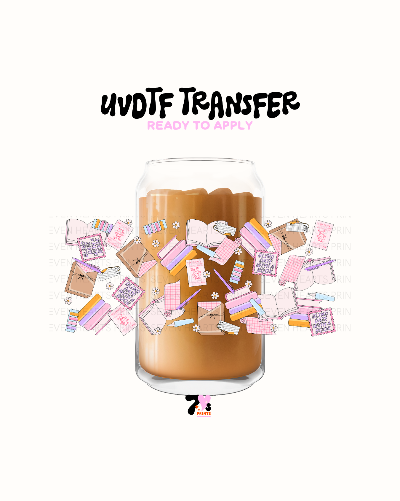 Blind Date with a Book - UVDTF Wrap