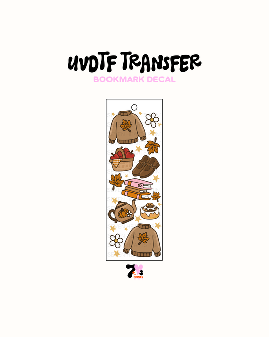 UVDTF Bookmark Decal #339